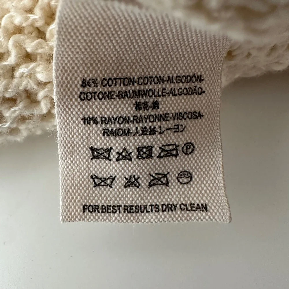 ASO Taylor Swift Free People Baja‎ Circle Back Cardigan Cream S